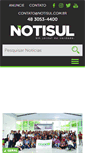 Mobile Screenshot of notisul.com.br